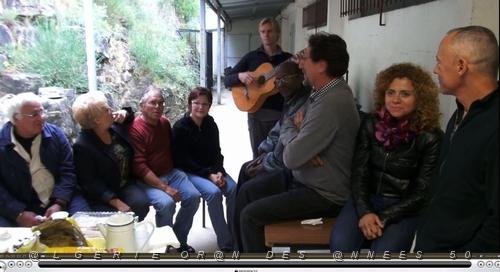 la compagnie christian pastor avec juan de nimes dans Que sera.JPG